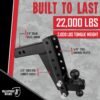 Adjustable Heavy Duty Trailer Hitch Adjustable Heavy Duty Trailer Hitch