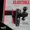 Adjustable Extreme Duty Trailer Hitch Adjustable Extreme Duty Trailer Hitch