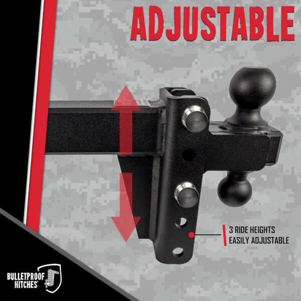 Adjustable Extreme Duty Trailer Hitch Adjustable Extreme Duty Trailer Hitch