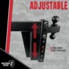 Adjustable Extreme Duty Trailer Hitch Adjustable Extreme Duty Trailer Hitch