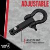BulletProof Hitches 2.0" Extreme Duty Receiver Shackle – 36,000 lb Capacity
