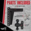 Adjustable Heavy Duty Trailer Hitch Adjustable Heavy Duty Trailer Hitch