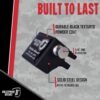 BulletProof Hitches Pintle Attachment – Heavy Duty Solid Steel Pintle Mount for Heavy & Extreme Duty Hitches