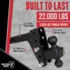 BulletProof Hitches 2.0" Adjustable Heavy Duty Trailer Hitch
