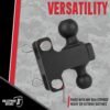 BulletProof Hitches Adjustable Dual Ball Mount