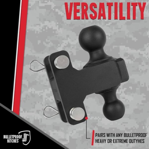 BulletProof Hitches Adjustable Dual Ball Mount