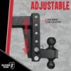 Adjustable Medium Duty Trailer Hitch