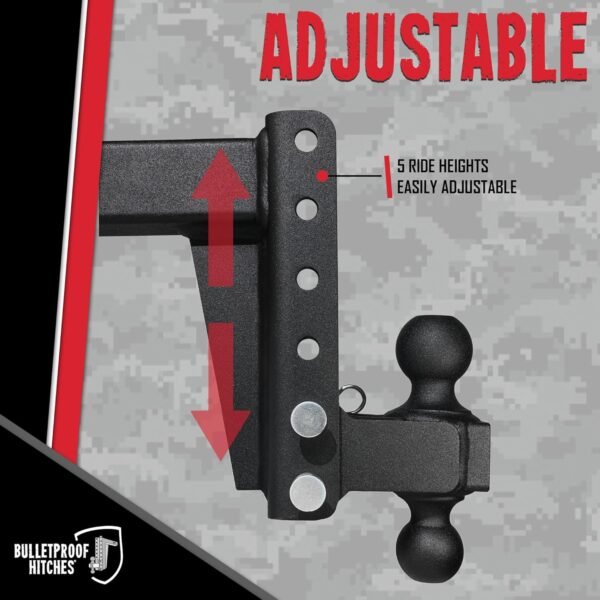 Adjustable Medium Duty Trailer Hitch