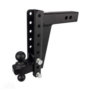 BulletProof Hitches 2.5″ Adjustable Heavy Duty Trailer Hitch (22,000 lb Rating) – 10″ Drop/Rise, Dual Ball BulletProof Hitches 2.5″ Adjustable Heavy Duty Trailer Hitch (22,000 lb Rating) – 10″ Drop/Rise, Dual Ball
