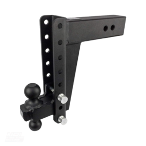 BulletProof Hitches 3.0″ Adjustable Heavy Duty Trailer Hitch (22,000 lb Rating) – 10″ Drop/Rise, Dual Ball BulletProof Hitches 3.0″ Adjustable Heavy Duty Trailer Hitch (22,000 lb Rating) – 10″ Drop/Rise, Dual Ball