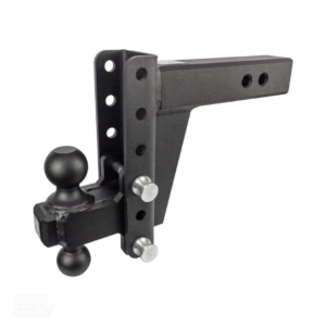 BulletProof Hitches 2.5″ Adjustable Extreme Duty Trailer Hitch (36,000 lb Rating) – 6″ Drop/Rise, Dual Ball BulletProof Hitches 2.5″ Adjustable Extreme Duty Trailer Hitch (36,000 lb Rating) – 6″ Drop/Rise, Dual Ball