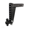 BulletProof Hitches 2.5" Adjustable Heavy Duty Trailer Hitch – 22,000 lb Rating, 14" Drop/Rise, Dual Ball Mount