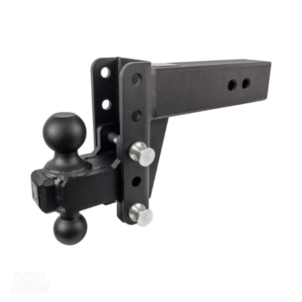 BulletProof Hitches 3.0" Adjustable Heavy Duty Trailer Hitch – 22,000 lb Capacity