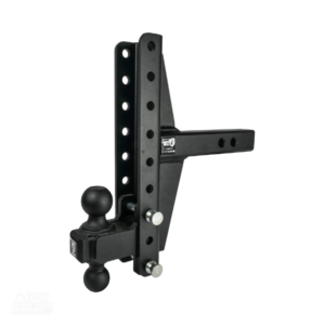 BulletProof Hitches 2.0″ Extreme Duty Adjustable Offset Trailer Hitch – 30,000 lb Rating, 4″ & 6″ Drop/Rise, Dual Ball
