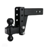 BulletProof 2.5" Adjustable Trailer Hitch 14,000lb 4" Drop/Rise Dual Ball | MD254