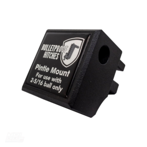 BulletProof Hitches Pintle Attachment – Heavy Duty Solid Steel Pintle Mount for Heavy & Extreme Duty Hitches