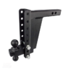 BulletProof Hitches 2.0" Adjustable Extreme Duty Trailer Hitch – 30,000 lb Rating, 10" Drop/Rise, Dual Ball Mount BulletProof Hitches 2.0" Adjustable Extreme Duty Trailer Hitch – 30,000 lb Rating, 10" Drop/Rise, Dual Ball Mount