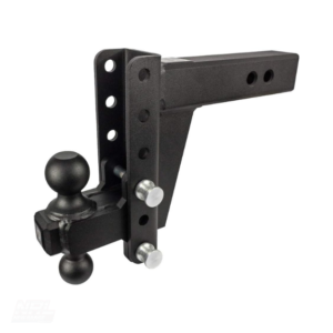 BulletProof Hitches 2.5″ Adjustable Heavy Duty Trailer Hitch – 22,000 lb Capacity, 6″ Drop/Rise, Dual Ball Mount