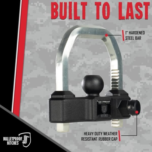 BulletProof Hitches Extreme Duty Trailer Coupler Lock
