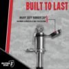 BulletProof Stainless Steel Trailer Hitch Locking Pin Set