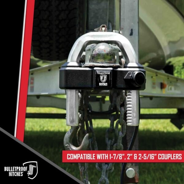 BulletProof Hitches Extreme Duty Trailer Coupler Lock