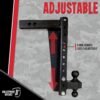 BulletProof Hitches 2.5" Adjustable Heavy Duty Trailer Hitch