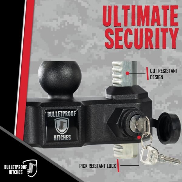BulletProof Hitches Extreme Duty Trailer Coupler Lock