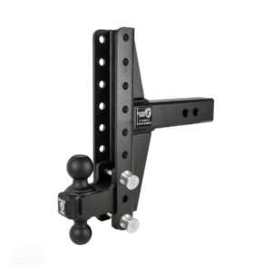 BulletProof Hitches 2.5″ Adjustable Extreme Duty Trailer Hitch – 36,000 lb Rating – Offset 4″ & 6″ Drop/Rise – Dual Ball Mount