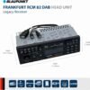 Blaupunkt Frankfurt RCM 82 DAB Legacy Car Stereo