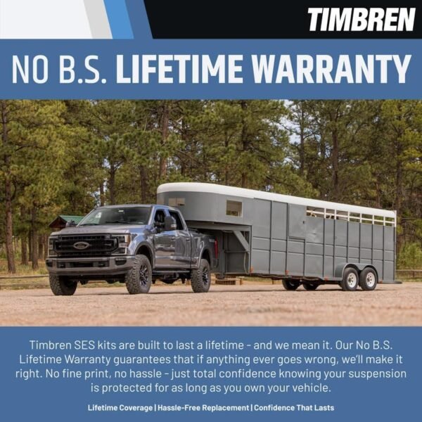 Timbren FR350SDJ SES Rear Suspension Enhancement System – 8,600 lb Load Support