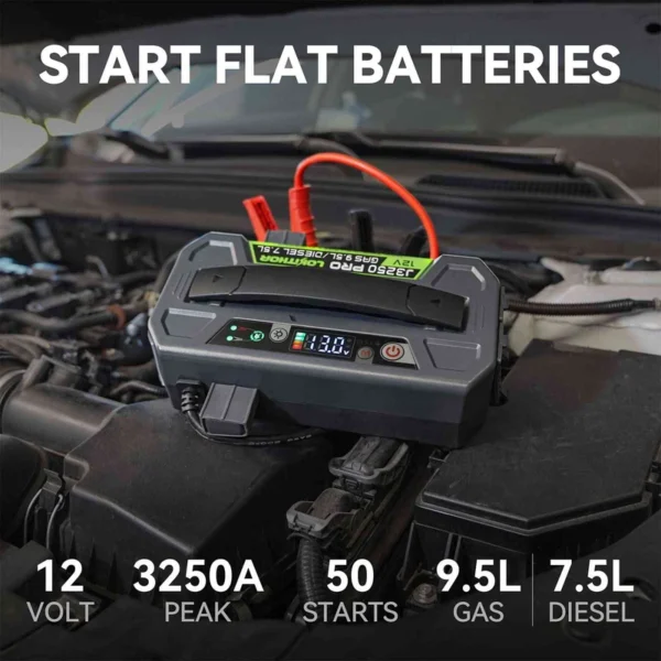 LOKITHOR J3250 PRO LiFePO4 Jump Starter 3250A