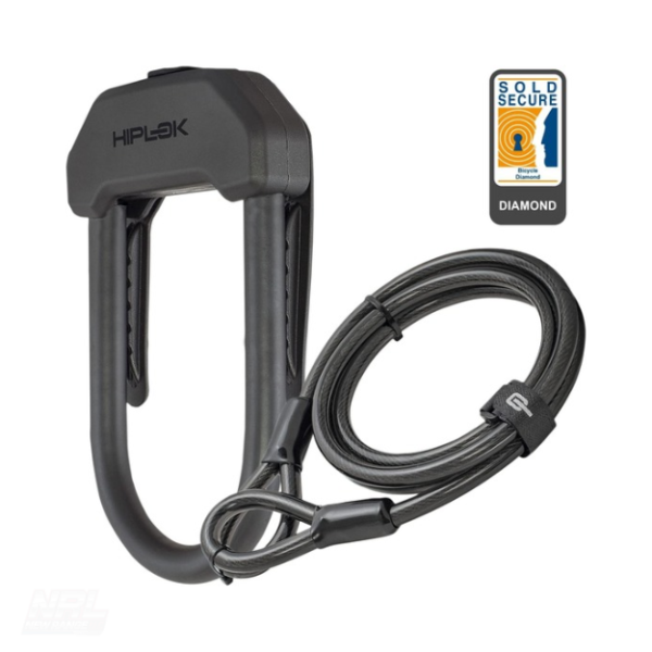 Hiplok Maximum Security U-Lock & Cable Set – Heavy Duty Bicycle Security – DXP1AB Hiplok Maximum Security U-Lock & Cable Set – Heavy Duty Bicycle Security – DXP1AB
